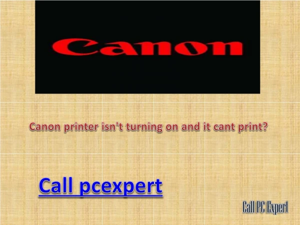 canon issues and solutions