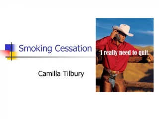 Smoking Cessation - slide 1