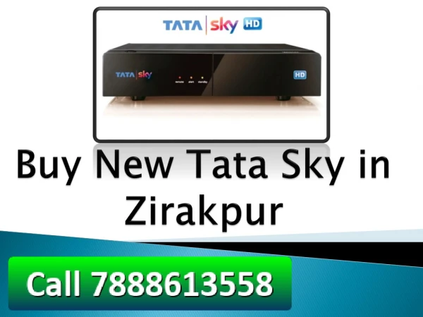 Buy new Tata Sky in Zirakpur Call 7888613558