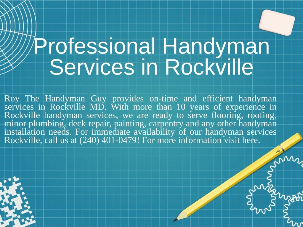 professional handyman services in rockville