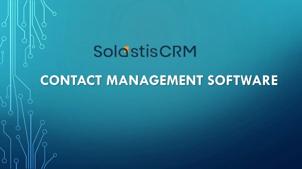 contact management software