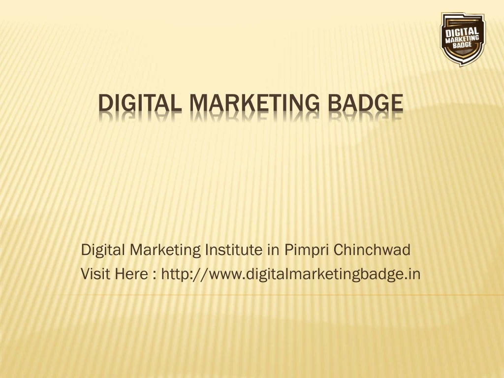 digital marketing institute in pimpri chinchwad visit here http www digitalmarketingbadge in