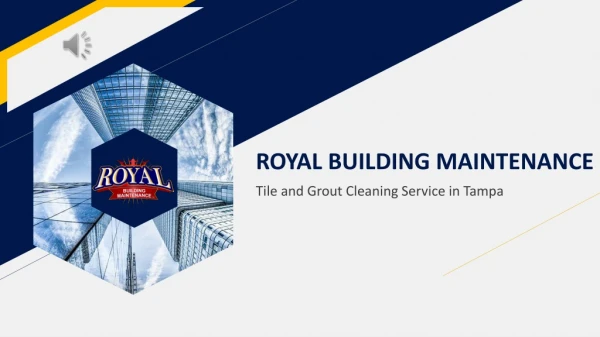 Best Tile & Grout Cleaning Service In Florida - Royal Building Maintenance