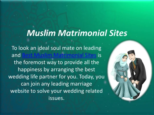 Best Muslim Matrimonial Sites