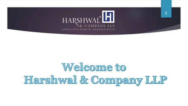 Blockchain Accounting Services - Harshwal & Company LLP