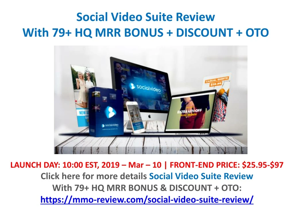 social video suite review with 79 hq mrr bonus
