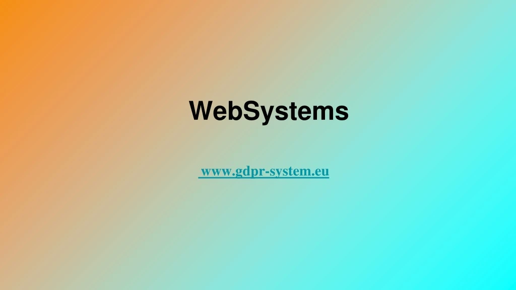 websystems