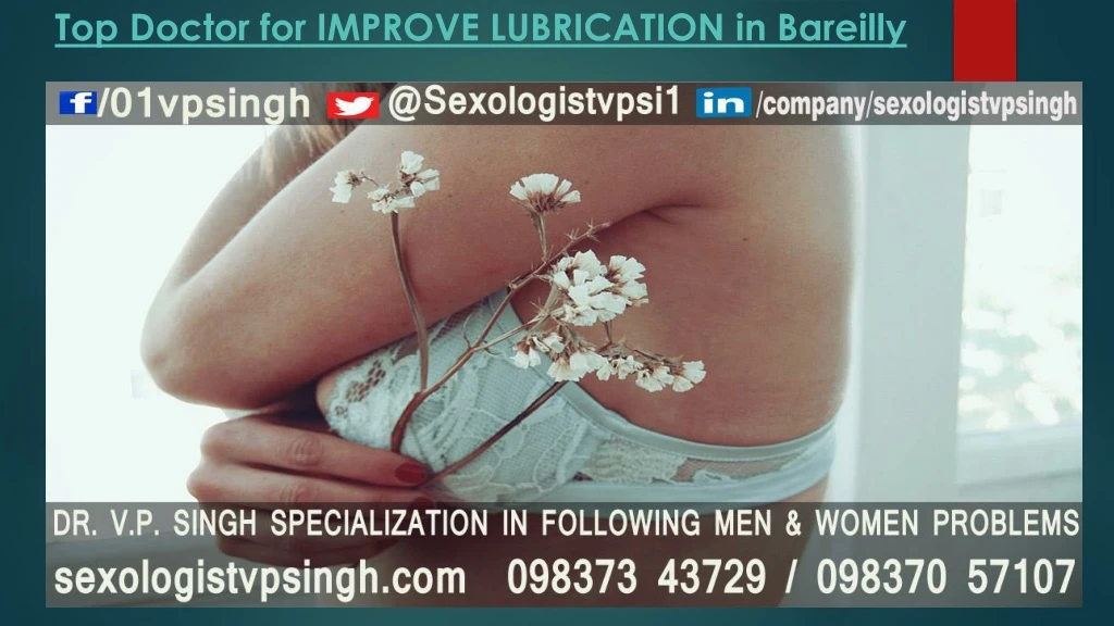 top doctor for improve lubrication in bareilly