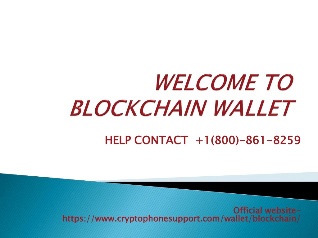 welcome to blockchain wallet