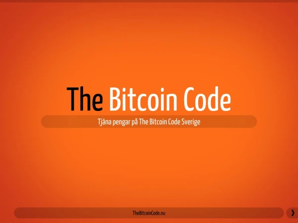 The Bitcoin Code Sverige