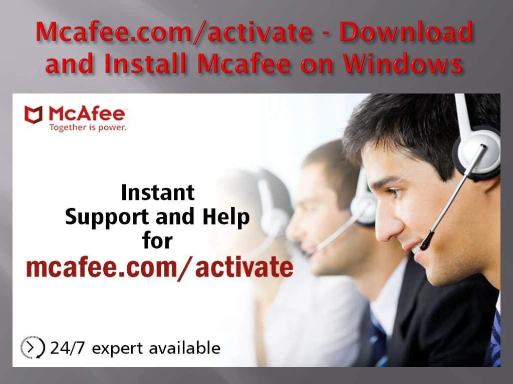 mcafee com activate download and install mcafee on windows