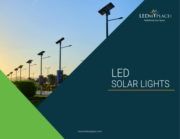 How The LED Solar Lights Are The Perfect Solution to Road Accidents?