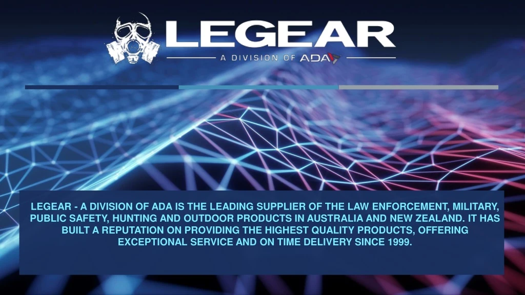 legear a division of ada is the leading supplier