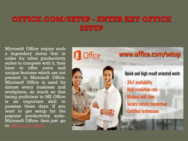 office.com/setup - enter key office setup