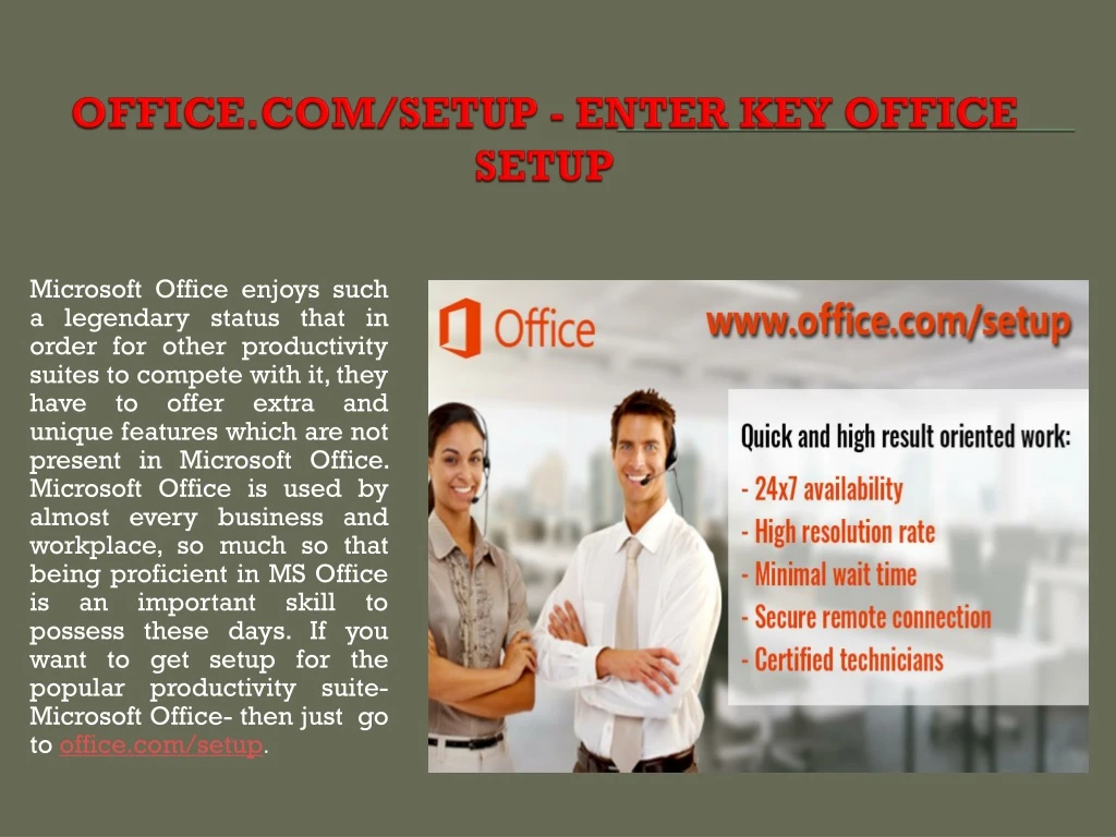 office com setup enter key office setup