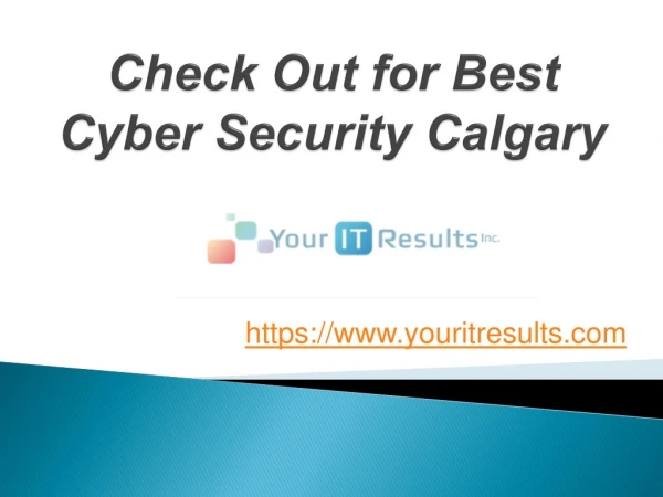 Check Out for Best Cyber Security Calgary - www.youritresults.com