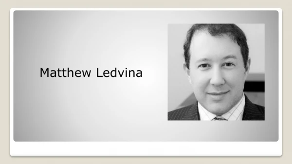 Matthew Ledvina - Tax Attorney