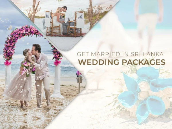 Sri Lanka Beach Wedding