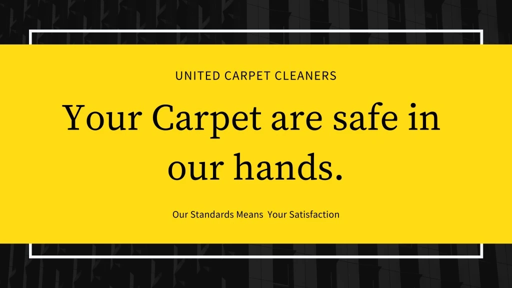 united carpet cleaners