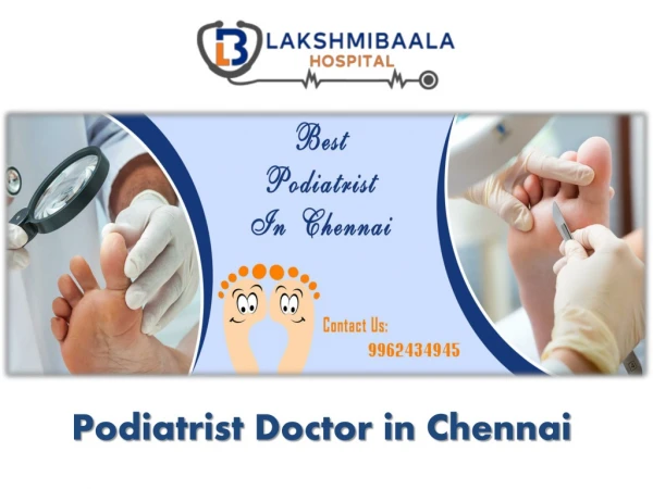 Best Podiatrists in Chennai