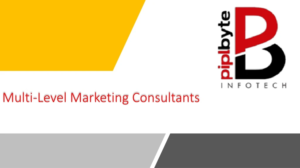 multi level marketing consultants