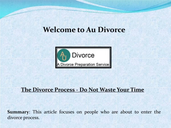 divorce in Australia, divorce process in Australia, divorce documents