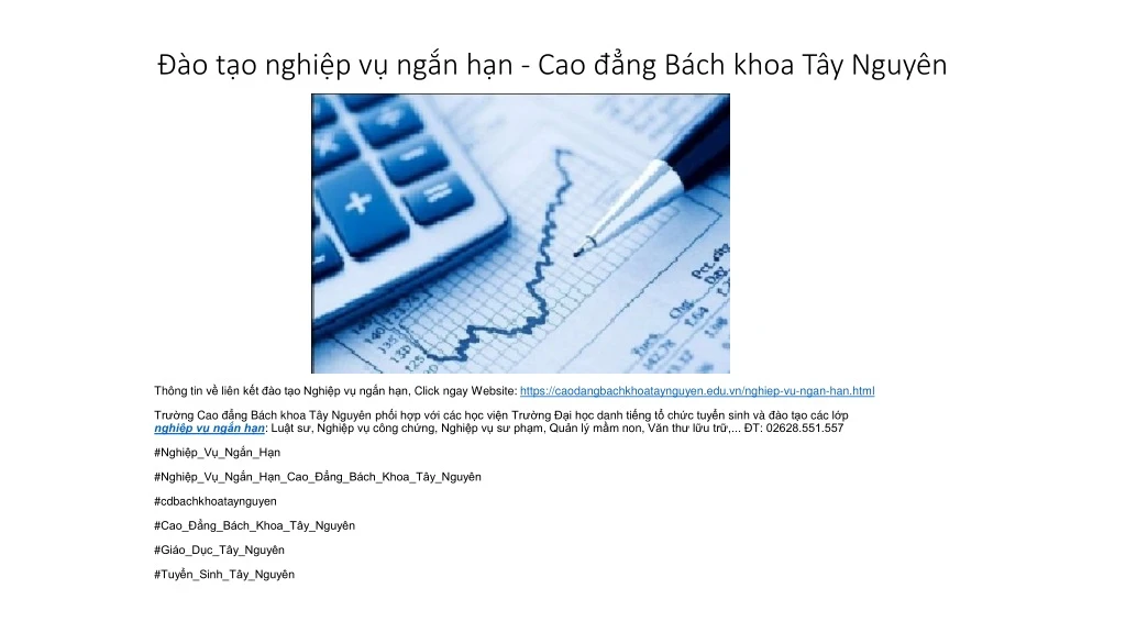 o t o nghi p v ng n h n cao ng b ch khoa t y nguy n