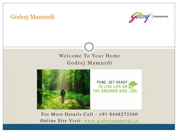 Godrej Mamurdi| Call: 8448272360