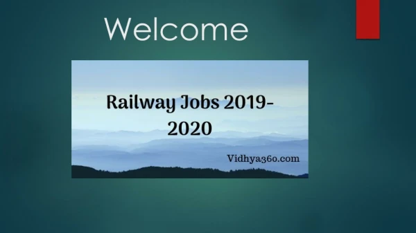 Railway Jobs 2019-2020 Apply Online Railway Recruitment @NTPC, RRB, RRC