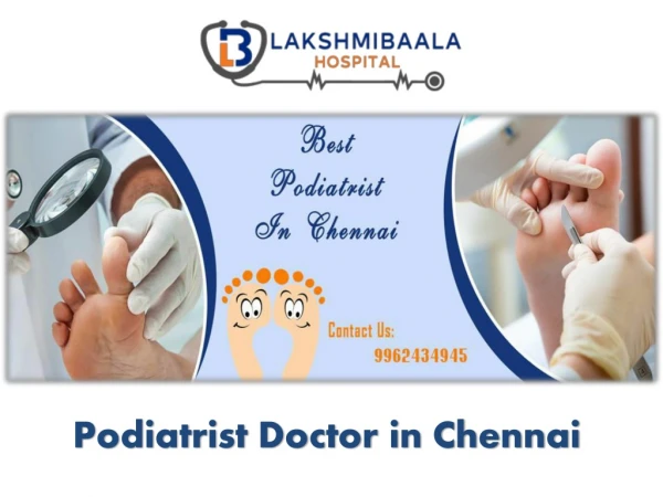 Best Podiatrists in Chennai