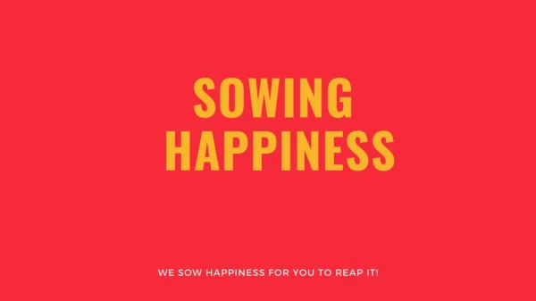 Sowing Happiness Presents its Exclusive Collection of Mobile Back Covers for Redmi 3S Prime.