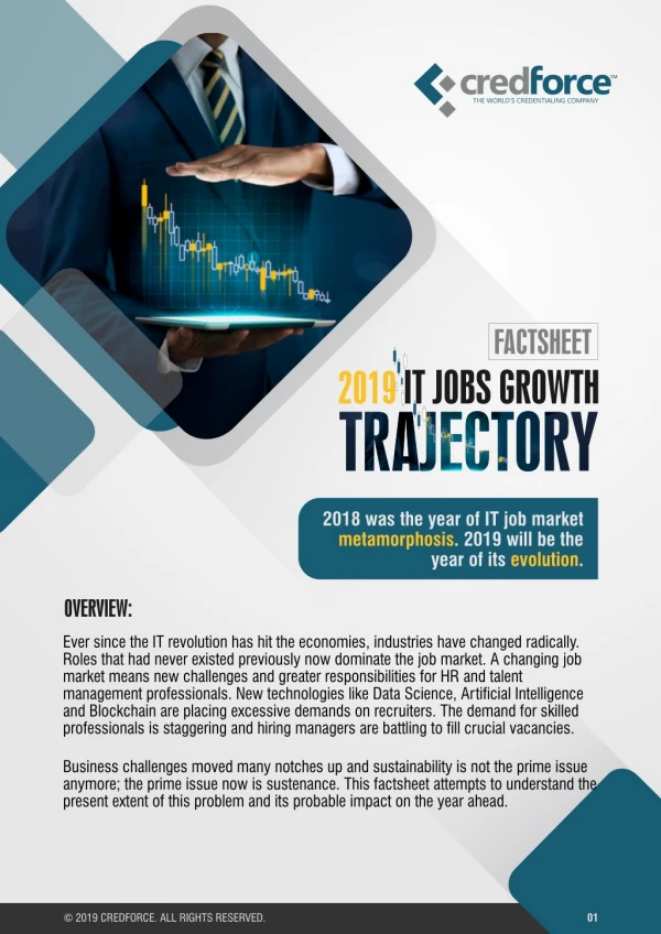 FACTSHEET - 2019 IT JOBS GROWTH TRAJECTORY