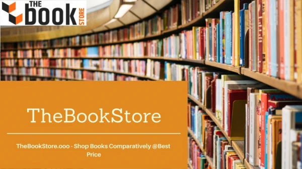 TheBookStore.ooo - Shop Books Comparatively @Best Price