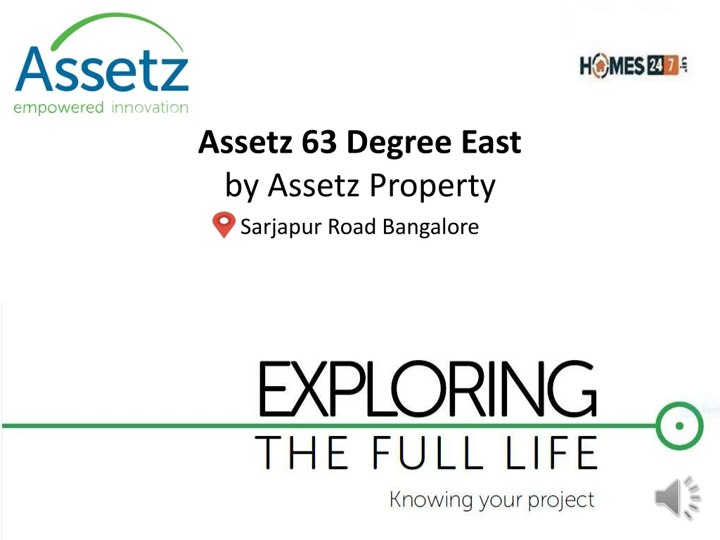 assetz 63 degree east by assetz property sarjapur road bangalore