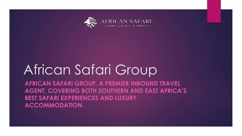 african safari group