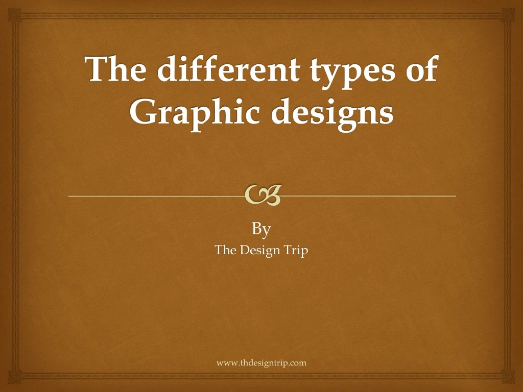 the different types of graphic designs