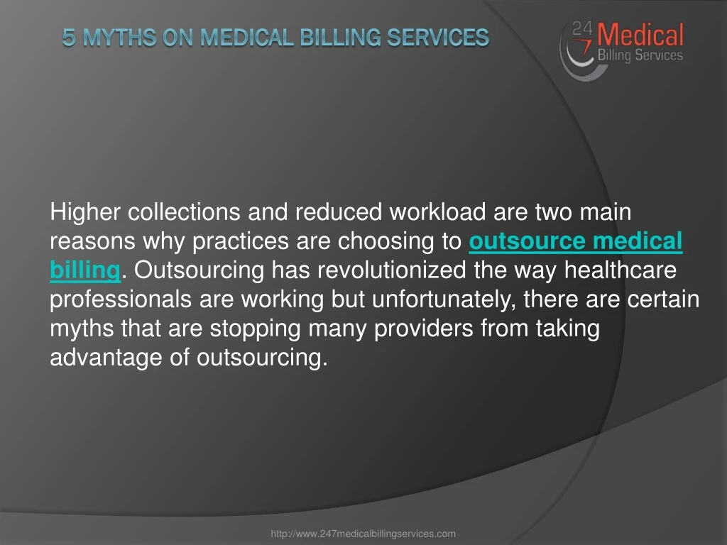 5 myths on medical billing services