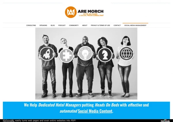Best Online Social Media Consulting Services USA | AreMorch