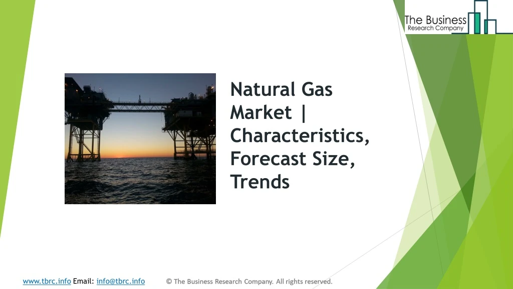 natural gas market characteristics forecast size