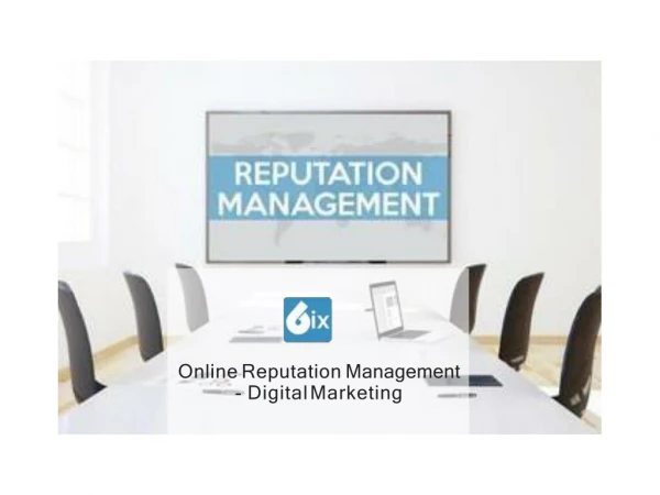 Online Reputation Management- Digital Marketing