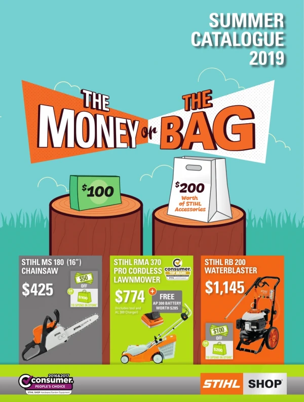 STIHL SHOP Summer Catalogue 2019