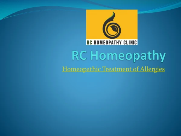 Homeopathy