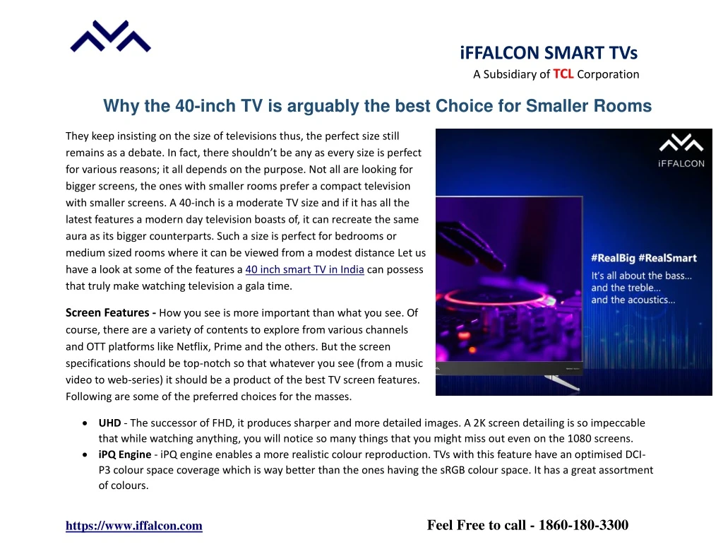 iffalcon smart tvs