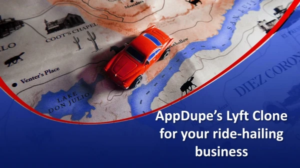 AppDupe’s Lyft Clone for your ride-hailing business