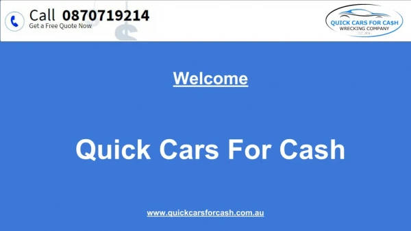 Sell Your Car Adelaide | Quick Cars For Cash | 08 7071 9214