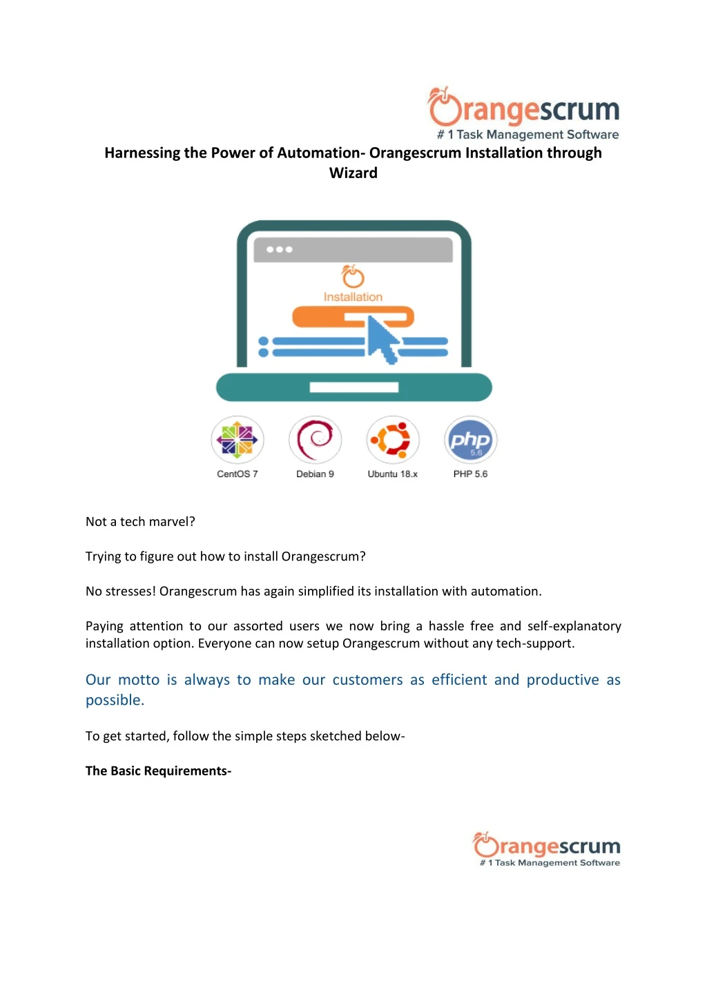 harnessing the power of automation orangescrum