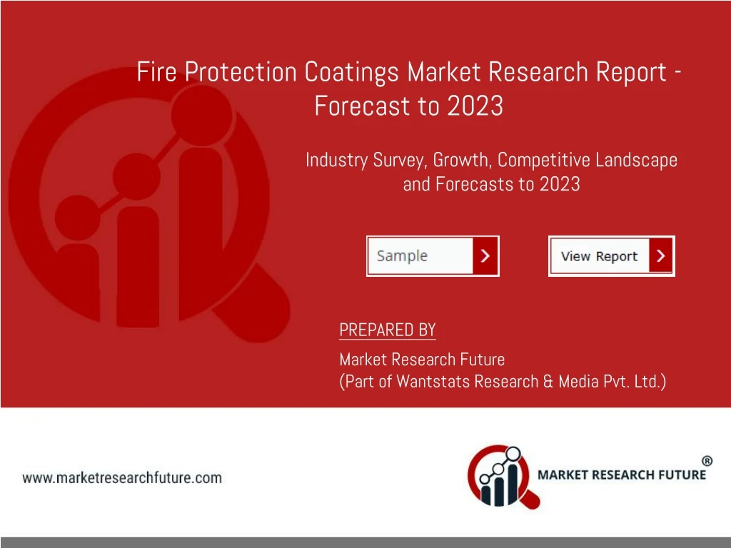 fire protection coatings market research report
