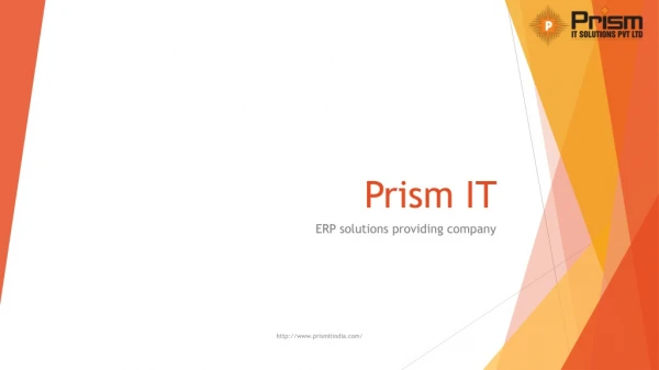 Tally and ERP solutions in pune and Mumbai | Prism IT Solutions
