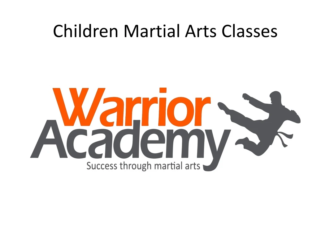 children martial arts classes