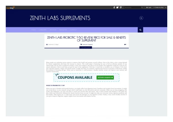 Zenith Supplement Review Does Zenith Lab’s Supplement Really Work ?